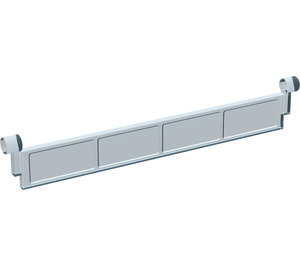 LEGO Transparent Light Blue Garage Roller Door Section with Handle (4219)