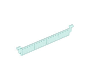 LEGO Bleu clair transparent Garage Roller Porte Section sans poignée (4218 / 40672)