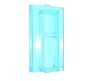 LEGO Transparant lichtblauw Glas voor Trein Venster 1 x 2 x 3 (4036)