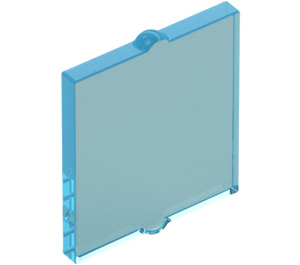 LEGO Transparent Light Blue Glass for Window 1 x 2 x 2 (35315 / 86209)