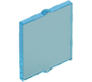 LEGO Transparent Light Blue Glass for Window 1 x 2 x 2 (35315 / 86209)