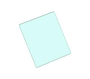 LEGO Bleu Clair Transparent Verre pour Fenêtre 4 x 4 x 3 (4448)