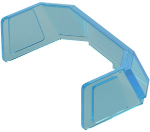 LEGO Transparent Light Blue Glass for Windscreen 6 x 4 x 2 (46103)