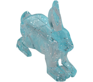 LEGO Gjennomsiktig lys blå glitter Hare Patronus (67900)