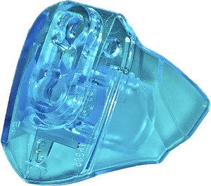 LEGO Bleu clair transparent Hero Factory Armor avec Douille à rotule Taille 3 (10498 / 90641)
