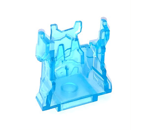 LEGO Transparent Light Blue Icecage with Tubeside 2 x 4 x 3 (15091)