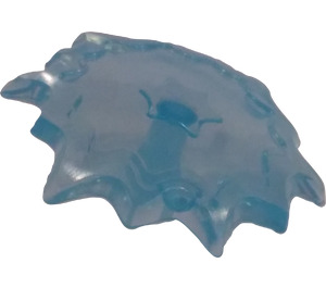 LEGO Transparent Light Blue Large Power Burst Shield