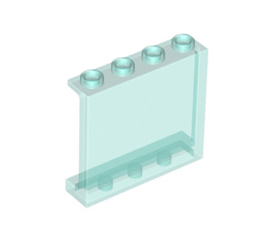 LEGO Transparent Light Blue Panel 1 x 4 x 3 with Side Supports, Hollow Studs (35323 / 60581)
