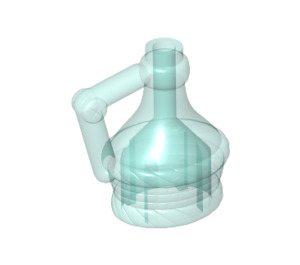 LEGO Transparentní světle modrá Pitcher (4429)