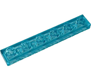 LEGO Transparentes Hellblau Platte 1 x 6 (3666)