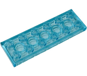 LEGO Transparent Light Blue Plate 2 x 6 (3795)