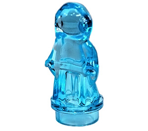 LEGO Transparentes Hellblau Prinzessin Leia Hologram Statuette (65430)