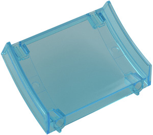 LEGO Bleu Clair Transparent Rampe Section (77823)