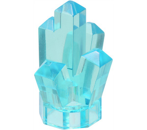 LEGO Transparent Light Blue Rock 1 x 1 with 5 Points (28623 / 30385)