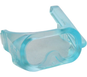 LEGO Transparent Light Blue Scuba Mask with Air Hose (30090 / 35244)