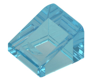 LEGO Transparent Light Blue Slope 1 x 1 (31°) (50746 / 54200)