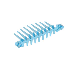 LEGO Azzurro trasparente Soft Barraki Spine 3 x 12 x 5 con Marmorizzato Glow in Dark (57562 / 59616)