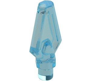 LEGO Transparentes Hellblau Speer Kopf Tip (27257)