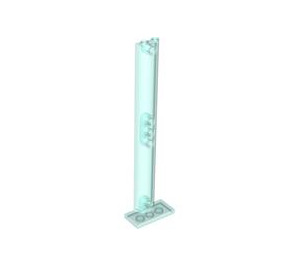 LEGO Azzurro trasparente Support 2 x 4 x 13 (1749)