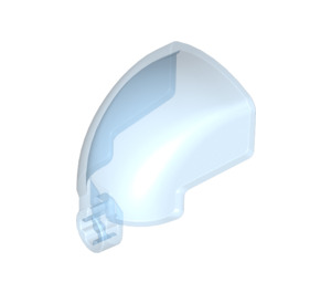 LEGO Transparent Light Blue Visor 2007 (57702)