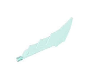LEGO Transparent Light Blue Weapon with Cross Hole (2144)