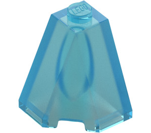 LEGO Transparentes Hellblau Keil 2 x 2 x 2 (65°) (78886)