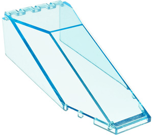 LEGO Transparent Light Blue Windscreen 10 x 4 x 2.3 (2507 / 30058)