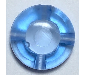 LEGO Bleu Moyen Transparent Clickits Rond 2 x 2 (45477 / 51509)