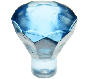 LEGO Transparentes Mittelblau Diamant (28556 / 30153)