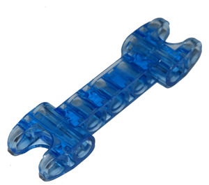 LEGO Transparant middelblauw Dubbele Kogelgewricht Connector (50898)