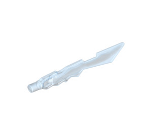 LEGO Transparent Medium Blue Ice Sword with Marbled White (11439 / 21548)