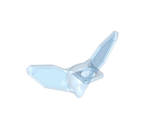 LEGO Bleu Moyen Transparent Insect Ailes Extended  (11599)