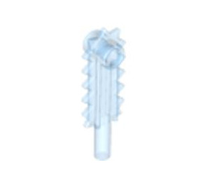 LEGO Transparent Medium Blue Minifig Tool Chainsaw Blade (6117 / 28652)