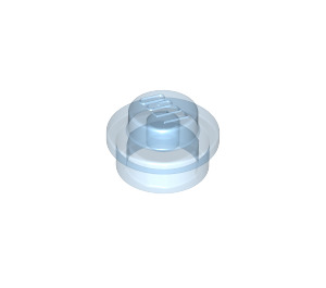 LEGO Transparent Medium Blue Plate 1 x 1 Round (6141 / 30057)