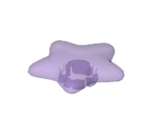 LEGO Violet Moyen Transparent Clikits Petit Étoile (45463 / 46285)