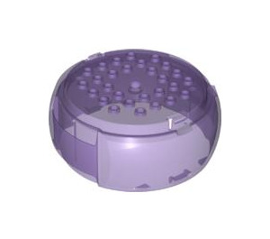 LEGO Transparent Medium Purple Container Medium (47674)