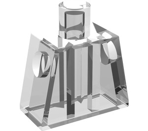 LEGO Transparent Minifig Torse (3814 / 88476)