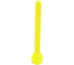 LEGO Transparant neon groen Antenne 1 x 4 met ronde top (3957 / 30064)