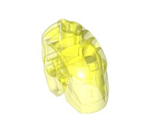 LEGO Transparent Neon Green Bionicle Head Base (64262)