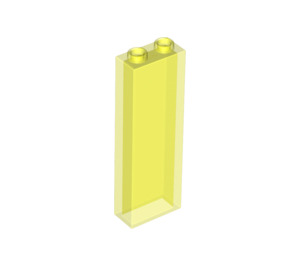 LEGO Transparant Neon Groen Steen 1 x 2 x 5 (2454 / 35274)