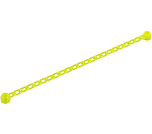 LEGO Transparent Neon Green Chain with 21 Links (30104 / 60169)