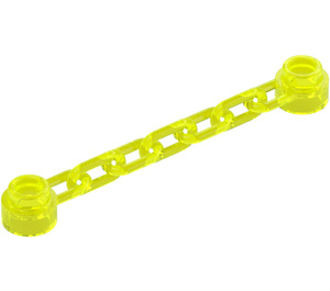 LEGO Transparent Neon Green Chain with 5 Links (39890 / 92338)