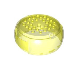 LEGO Transparent Neon Green Container Medium (47674)