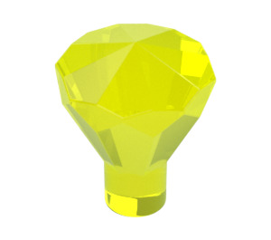 LEGO Transparentní neonově zelenáá Diamant (28556 / 30153)