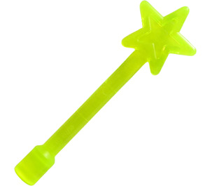 LEGO Transparent Neon Green Magic Wand (6124 / 28681)