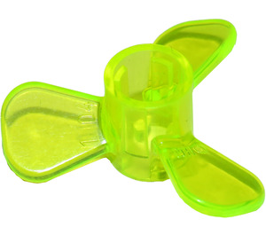 LEGO Transparant neon groen Propeller met 3 Messen (6041)