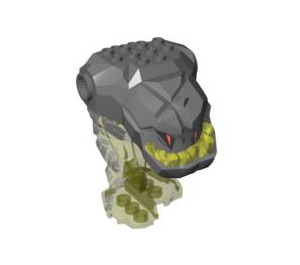 LEGO Transparentes Neongrün Felsen Monster Körper (85049)