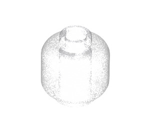 LEGO Transparenter Opal Minifigure Kopf (Sicherheitsbolzen) (3626 / 88475)