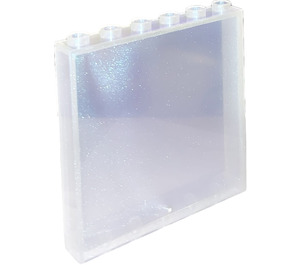 LEGO Transparenter Opal Paneel 1 x 6 x 5 (35286 / 59349)