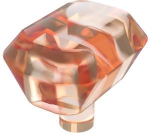 LEGO Transparent Orange Infinity Stone